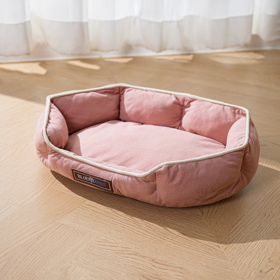 Pink Bolster Bed