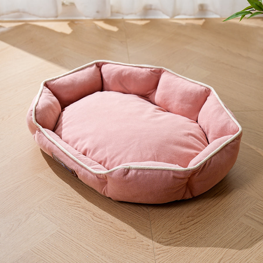 Soft Plush Pink Bed
