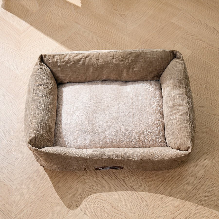 Soft Plush Brown Bed - Bluerabbit